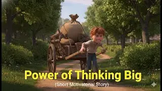 Power of Thinking Big/Short Motivational Story