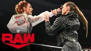 Ронда Раузи победила Бекки Линч, и решение WrestleMania уже не за горами: Raw, 31 января 2022 г.