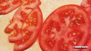 Cutting Tomato in Ultra HD 4K