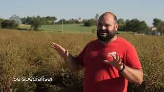 Christopher, fier d'être Agriculteur Multiplicateur de Semences dans le Tarn