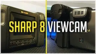 VIDEOCAMERA VINTAGE - Sharp 8 Viewcam .