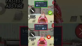 💯 Best Fastest ADS Fire Settings in CODM BR 🔥Codm Settings Tutorial 😎 #shorts #codmbr #codmiphone