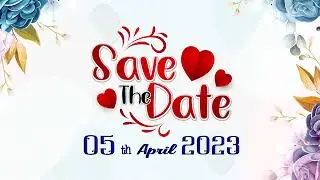 Christian Wedding Telugu Whatsapp Invitation No: