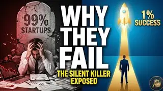 Why 99% of Startups Fail (The Brutal Truth) ✅
