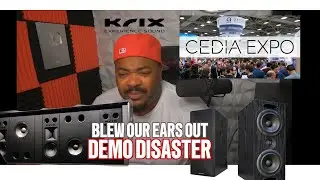 KRIX HOME THEATER DEMO DISASTER!!! CEDIA 2025