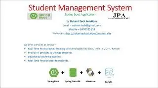 Система управления учебным процессом с использованием Spring Boot + Hibernate + JPA + MySql