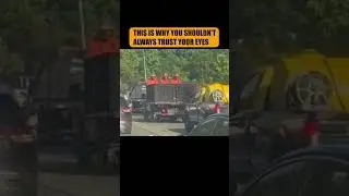 The Craziest Optical Illusion on the Highway! 🤯