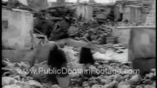 1963 Earthquake Rocks Libya Newsreel PublicDomainFootage.com