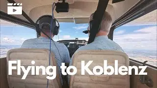 #flightvlog Flying to Koblenz 🇩🇪