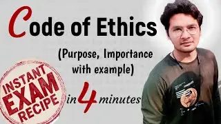 Code of Ethics | Purpose, Importance with example | Business Ethics| Unbeaten Learning | BBA,MBA