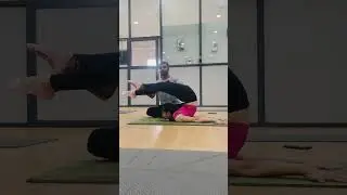 Viparita shalabasana with master Arjun #sports #motivation