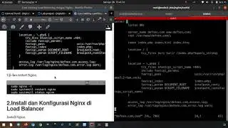 Cara Setting Load Balancing di Nginx
