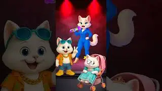 Funny Singing Cat on Stage &ndash; Mic Snatched! 😂🐱🎤