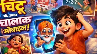चिंटू और उसका चालाक मोबाइल 😂 #cartoon #funny #trending #motupatlunewepisodeinhindi #shortvideo #