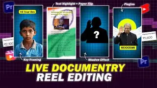 Live Documentry Reel Editing for My Client | Step by Step Viral Reels Editing
