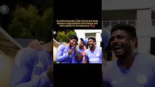 Suryakumar Yadav, Tilak Verma and Sanju Samson Congratulate to Rohit Sharma on new born baby #shorts
