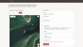How To Use Spot2fish To Find Fishing Spots With Google Maps