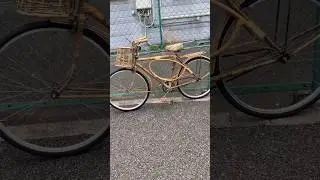 1960s Wooden Bike #woodenbike #vintagebicycle
