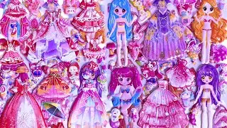 Cute Girl's Beautiful Dresses Collection | Dress up Change Stickers Collection #unboxing #sticker