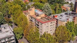 $210K Portland Condo for Sale | Goose Hollow Royal Manor &ndash; City Views, Rooftop Pool & Parking