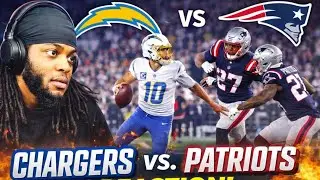 Los Angeles Chargers vs New England Patriots Game Highlights | 2025 NFL  Wild Card Round | Reaction!