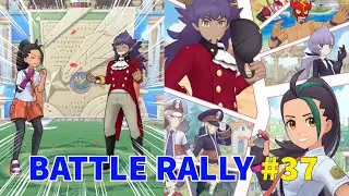 Battle Rally Run #37: Galar and Champion Upgrade, 12,410 Points - Pok&eacute;mon Masters EX