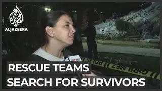 Turkey earthquake: Rescue teams search for survivors in Izmir