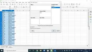 Chi-square Test in Spreadsheet Application (LO Calc/Excel)