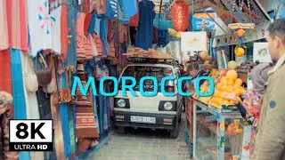 BEAUTY MOROCCO IN RELAXING | 8k ULTRA HDR 60(FPS)