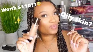 *NEW*Tom Ford Traceless soft matte foundation| wear test| 10 hours!