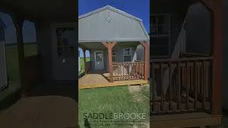 12x32 Double Lofted Barn with Insulation & Electricity!