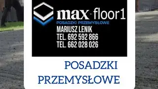 Beton Szczotkowany na podjeździe, taras na gładko - Posadzki przemysłowe @MAX-FLOOR1-MariuszLenik