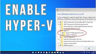 How to Enable Hyper-V in Windows 11