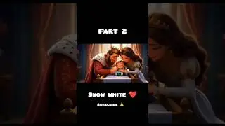 snow white story part 2 ❤️ watch end 🙏 #snowwhite #snowqueen #family