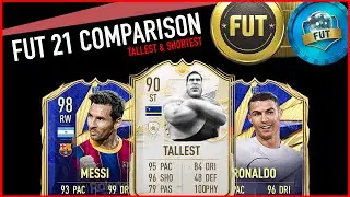 FIFA 21 - TALLEST AND SHORTEST FUT PLAYERS - TOP 5