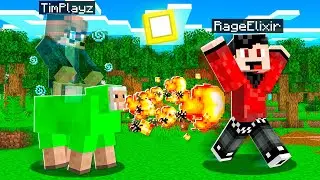 How I Used Viral TikTok Minecraft Hacks to PRANK RageElixir In Minecraft! (Realms SMP)