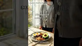 Quick & Healthy Breakfast Idea #quickrecipe #healthyrecipes #nutritiontips #shorts