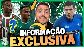 EXCLUSIVO🚨NICOLA TRAZ INFORMAÇÕES DO PALMEIRAS | JHON ÁRIAS NO VERDÃO OU FLU? NINO | E MAIS!