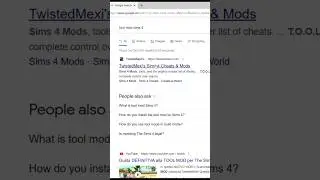 How to download Tool Mod in the Sims 4 | #sims4 #shorts