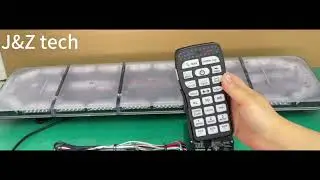 J&Z lightbar with 100W speaker and new siren controller