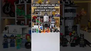 Every Minifigure in LEGO Batman Arkham Asylum! #lego #rlfm #afol #batman #legobatman #reviews #76300