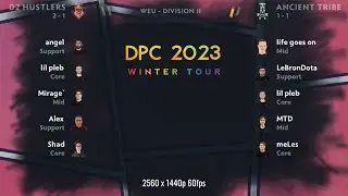 🔴  Water Rune Enjoyers vs Ooredoo Thunders - DPC 2023 WEU Winter Tour Division II