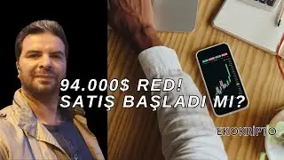 Bitcoin Neden D&uuml;şt&uuml;? 94.000$ Satış Duvarı ve Likidasyonlar
