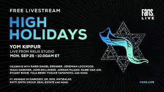 High Holidays 2023 - Yom Kippur Live From Relix Studio | 9/25/23