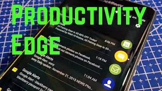Blackberry Priv: Productivity Edge customize it