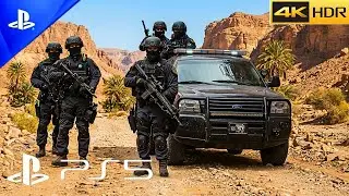 (PS5) US ARMY NIGHT RAID ON EGYPT | Realistic Ultra Graphic Gameplay [4K60FPS HDR] Battlefield