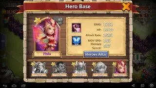 Castle Clash-New Pixie Hero in action!