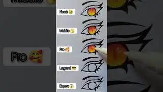 Eye Drawing Challenges - Which one are You_ #art #drawing #shorts