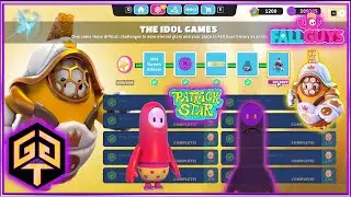 Fall Guys Crown Idol Costume How to Win All Free Rewards Easy Winning Blast Ball Games New Season 1