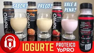 Iogurte Proteico YoPro | Provando todos os sabores